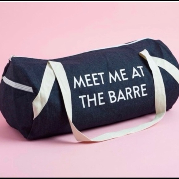 PRIVATE PARTY Handbags - NEW Private Party “Meet Me At The Barre” Gym Bag